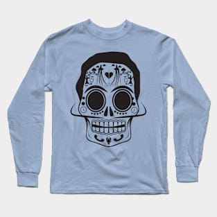 Sal Dali Dia De Los Muertos Long Sleeve T-Shirt